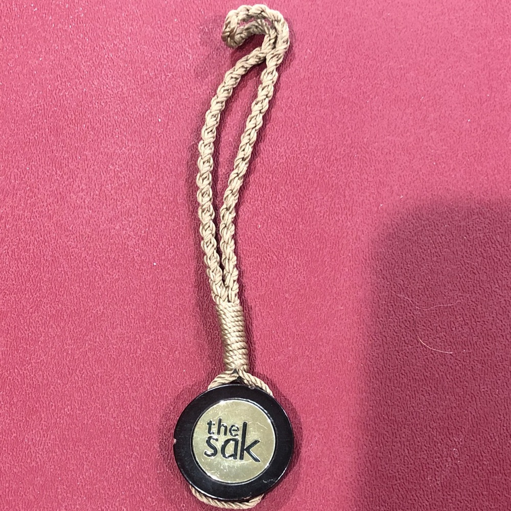 The Sak Braided Keychain bag charm Fob replacement charm